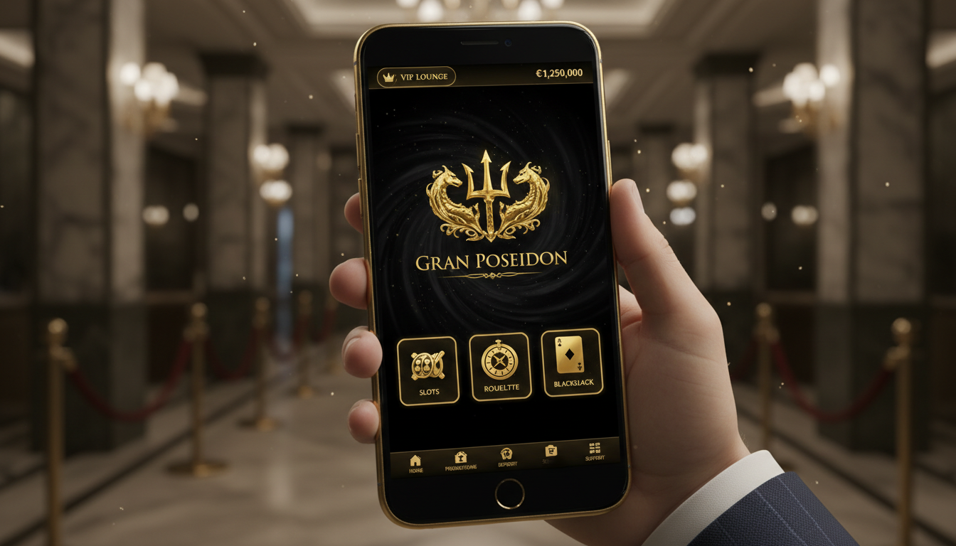 Poseidon Casino móvil: jugá desde tu celular